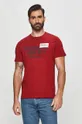 czerwony Pepe Jeans - T-shirt Broderick