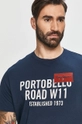 granatowy Pepe Jeans - T-shirt Broderick