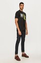 Diesel - Tričko A00326.0CATM čierna AW20