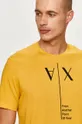 žltá Armani Exchange - Tričko