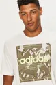 fehér adidas - T-shirt GD5875