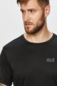 Jack Wolfskin - T-shirt czarny 1807071