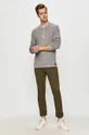 Tom Tailor Denim - Tričko s dlhým rukávom sivá