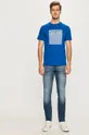 Baldessarini - T-shirt niebieski