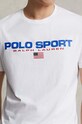 Oblečenie Bavlnené tričko Polo Ralph Lauren 710750444002 biela