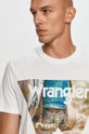 biały Wrangler - T-shirt