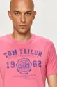 розовый Tom Tailor Denim - Футболка