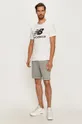 New Balance - T-shirt MT01575WT fehér