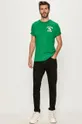 New Balance - T-shirt MT03517VGN zielony