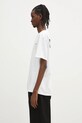 Columbia t-shirt bawełniany North Cascades 1834041 biały SS25