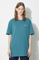 Памучна тениска Columbia North Cascades тюркоазен 1834041