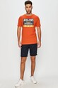 Jack & Jones - T-shirt 12176768 pomarańczowy AA00