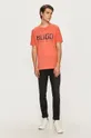 Hugo - T-shirt 50430758 pomarańczowy