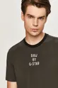 czarny G-Star Raw - T-shirt D16418.B770.976