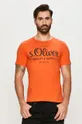 narancssárga s. Oliver - T-shirt Férfi