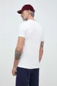 beżowy Lacoste t-shirt