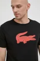 czarny Lacoste t-shirt