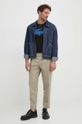 Lacoste t-shirt TH2042 czarny AW24