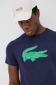 granatowy Lacoste t-shirt