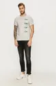 Lacoste - T-shirt TH7222 szary