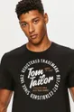 čierna Tom Tailor Denim - Tričko