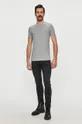 AllSaints - T-shirt szürke