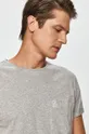 szary Calvin Klein - T-shirt