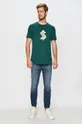 John Frank - T-shirt zielony