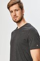 Odzież John Frank - T-shirt JFTBA01.700 szary