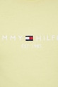 Tommy Hilfiger t-shirt bawełniany MW0MW11797 żółty
