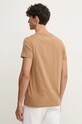 Одяг Бавовняна футболка Tommy Hilfiger MW0MW11797 бежевий