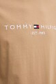 Bavlněné tričko Tommy Hilfiger MW0MW11797 zelená