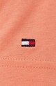 Tommy Hilfiger t-shirt bawełniany MW0MW11797 pomarańczowy