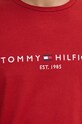 Бавовняна футболка Tommy Hilfiger MW0MW11797 червоний