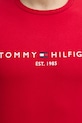 Tommy Hilfiger tricou din bumbac MW0MW11797 rosu