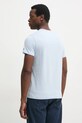 Îmbrăcăminte Tommy Hilfiger tricou din bumbac MW0MW11797 albastru