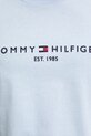 Tommy Hilfiger tricou din bumbac MW0MW11797 albastru