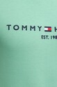 Tommy Hilfiger tricou din bumbac MW0MW11797 verde