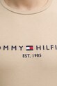 Tommy Hilfiger t-shirt bawełniany MW0MW11797 beżowy