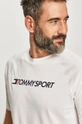 biały Tommy Sport - T-shirt