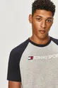 szürke Tommy Sport - T-shirt