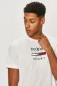 biały Tommy Sport - T-shirt