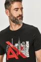 fekete Armani Exchange - T-shirt Férfi
