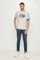 Lacoste - T-shirt TH2326 szary