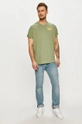 Levi's - T-shirt zielony