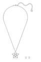 Swarovski - Náušnice a náhrdelník Stella 5622729 stříbrná AW21