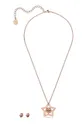 Swarovski nyaklánc és fülbevalók arany