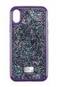 fialová Puzdro na mobil Swarovski iPhone® X/XS Dámsky