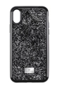 czarny Swarovski Etui na telefon iPhone XS Max 5482283 Damski