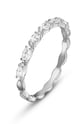 Swarovski - Prstienok Vittore Marquise 5366570 sivá AW21